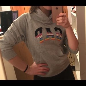 GAP soft logo pullover hoodie